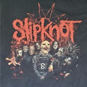 2010 SLIPKNOT Band Concert Tour Black T-Shirt Adult Men's Size M